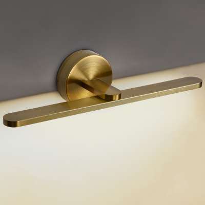 Wall lamp modern 14w brushed brass 50cm decoration light hotel bathroom wall vanity lights led lights for mirror