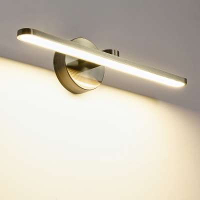 Picture light indoor modern wall led lights bronze brushed IP44 waterproof vanity mirror lights make up mirror light