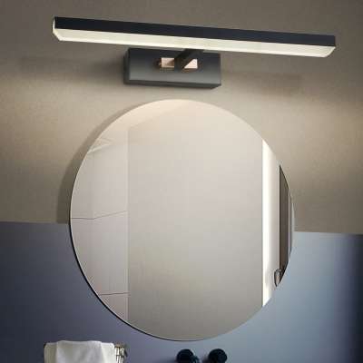 Wall lamp modern LED 6W 8W customized picture light Bathroom vanity mirror lights white black bathroom light fixture