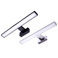 amazon top seller aluminium housing Double bases bathroom mirror vanity light